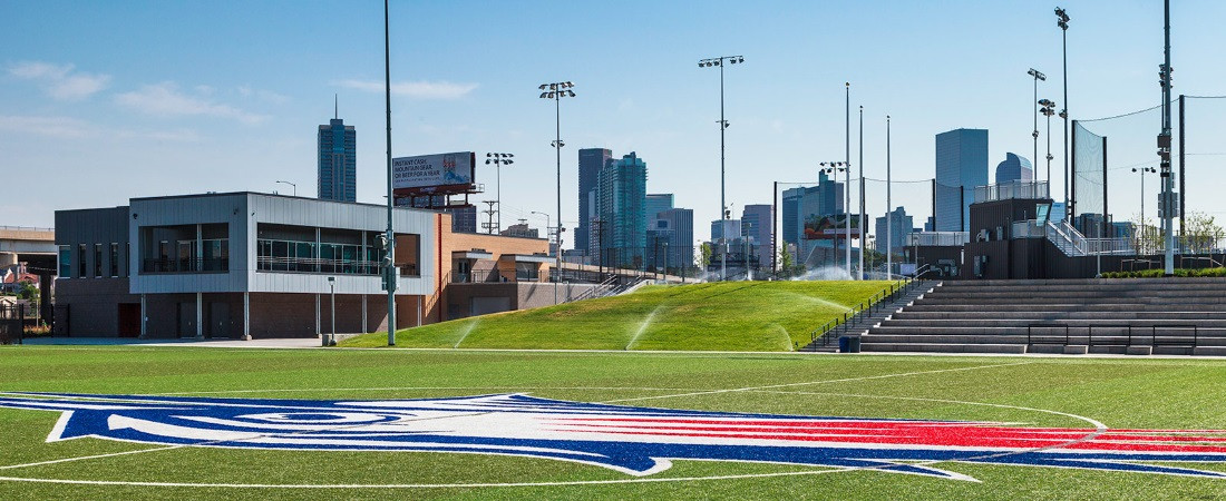Metropolitan State University soccer field